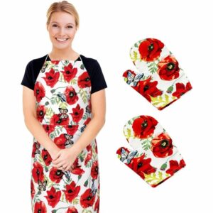 Bellatex Kuchynská zástera + chňapky Berta Vlčí