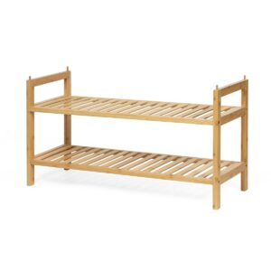 Skriňa na topánky WABISABI Rack 2, bambus