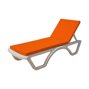 Záhradné ležadlo Sunny, oranžové