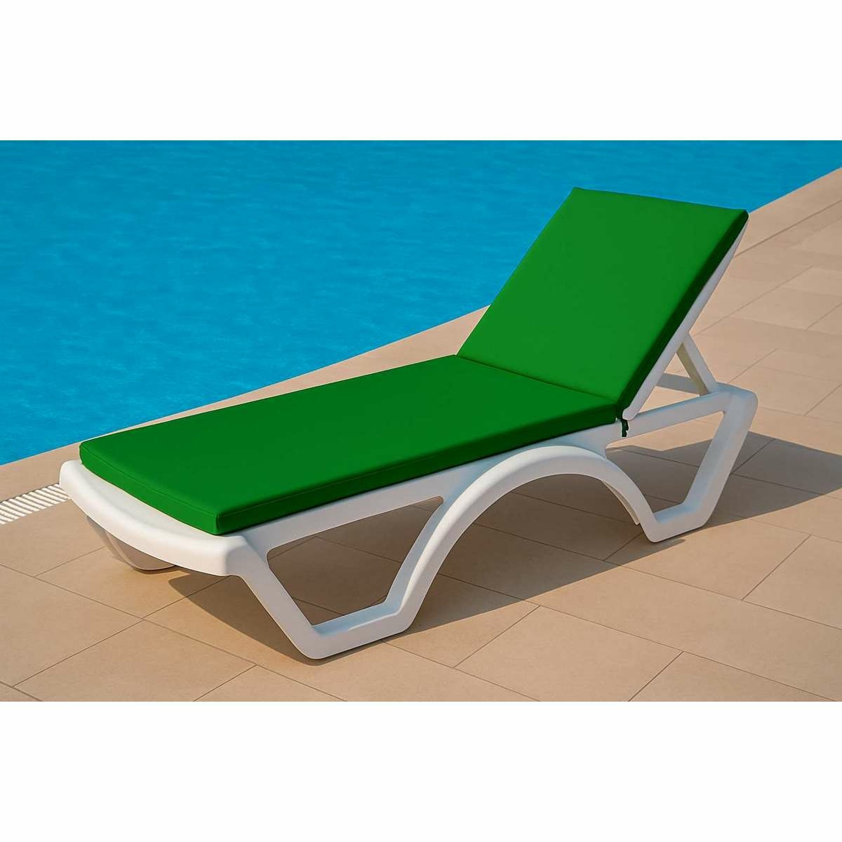 Záhradné ležadlo Sunny, zelené – Obrázok 2