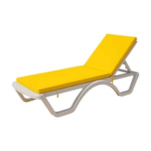 Záhradné ležadlo Sunny, žlté