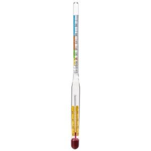 Alkoholmeter s teplomerom