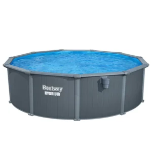 Bazén oceľový Hydrium 4,9×1,3 m antracit 561CU