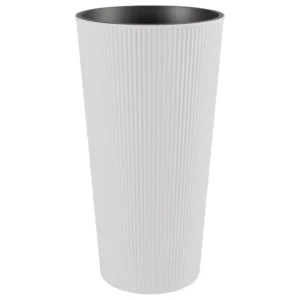 Kvetináč TW30 30×57 biela