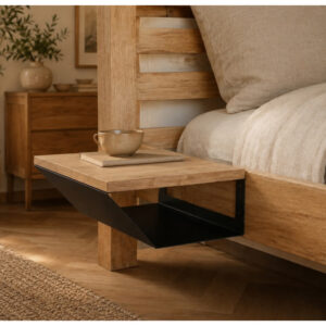 Nočný stolík 33x13x30 indický masív mango