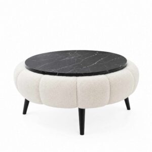 Konferenčný stolík PAPATYA 60 MARBLE