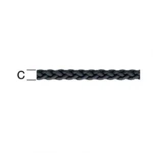 Polypropylén Lano Čierna – Priemer 3 mm – Tovar na Mieru