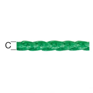 Polypropylén Lano Zelena – Priemer 4 mm – Tovar na Mieru