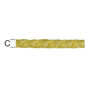Polypropylén Lano Žltá – Priemer 4 mm – Tovar na Mieru