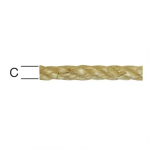 Prírodné Jutové Lano – Priemer 8 mm – Tovar na Mieru