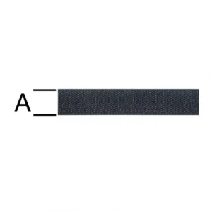 Suchý Zips Čierny 20 mm – Tovar na Mieru