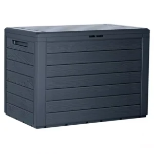 Záhradná truhlica Woodebox – Antracit