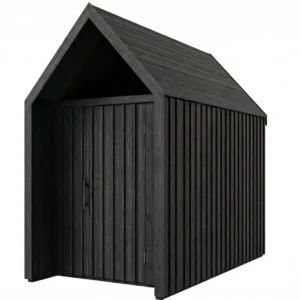 Záhradný domček Swedish Barn 1629 čierna V4