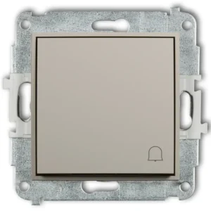 Zvončeka vypínač Mini Taupe