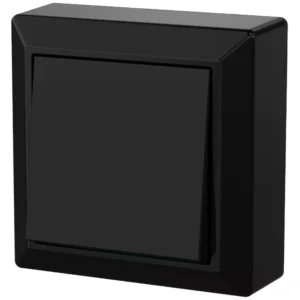 Zvončekový spínač N/T GAO black 20463